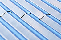 Etchingwood corrugated roofing